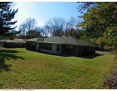 Exterior Back. Huge backyard!