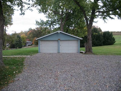 Parking Lot/Garage. Two car detached garage with a
