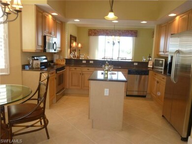 Kitchen with island