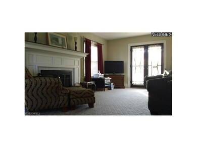 Living room with Fireplace, beautiful Mantel.  Not