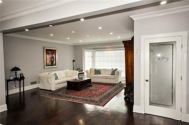 An added area provides comfortable seating with ea