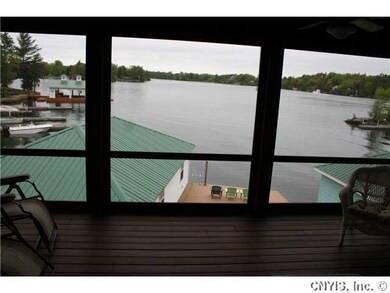View from screened porch