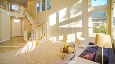 Formal living room looking to front Entrance