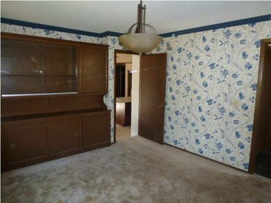 Formal dining room with built in china. Plenty of 