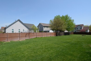 Massive, fully fenced-in backyard.