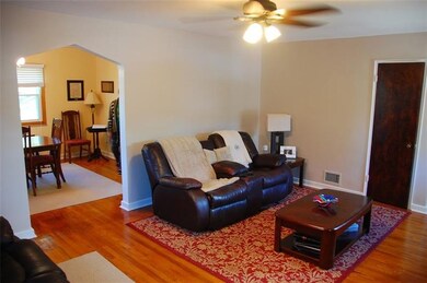 Living Room freshly painted.