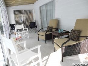 Enclosed Sunroom