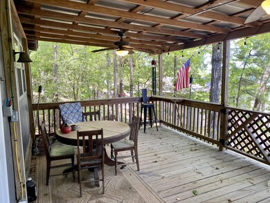Outside porch