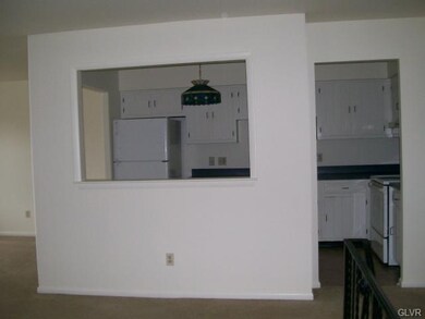 Pass thru from kitchen to living room