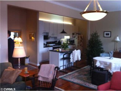 Kitchen - Upstairs unit layout.