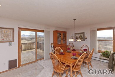 Enjoy BBQs on the deck outside the dining area wit