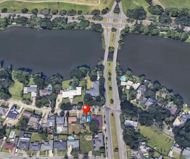 Location to Bayou St. John