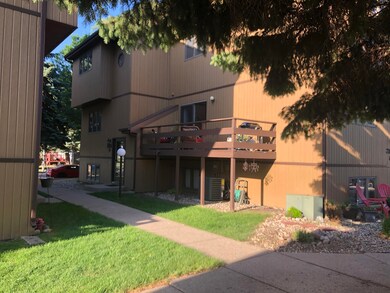 Outside deck