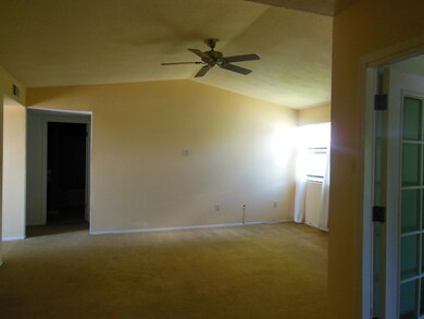 Vaulted ceiling in Living room