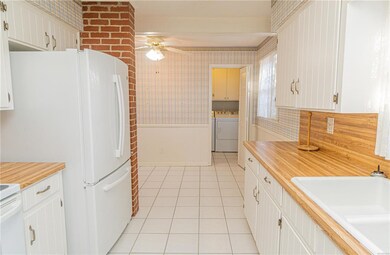 Kitchen with breakfast nook.