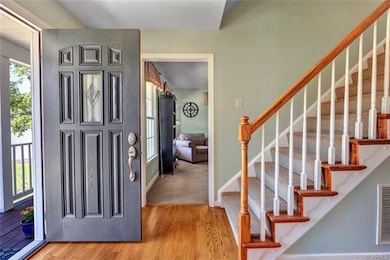 Even the front door with adjacent transom lights h