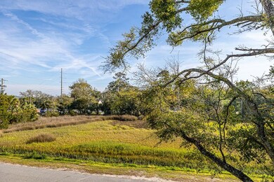 Marsh view facing the front of this well situated
