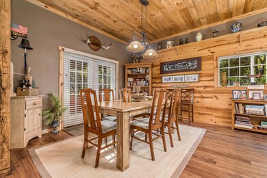 Large dining area