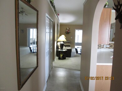 Hallway to Family Room