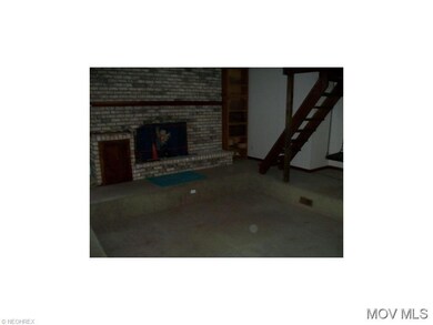 Sunken Living & Fireplace