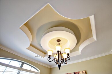 Dining room ceiling