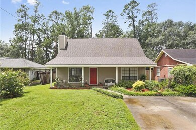 Front view of house