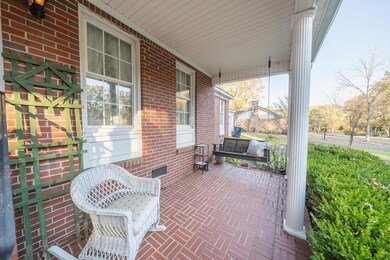 Brick Front Porch