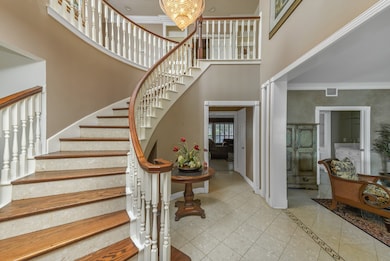 Upon entering the home, you’re immediately greeted