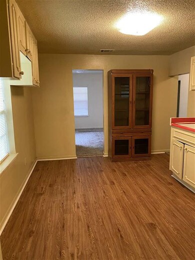 Kitchen with New Vinyl Plank Flooring