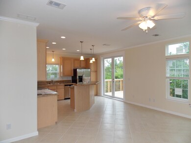 Open living- 9' ceilings