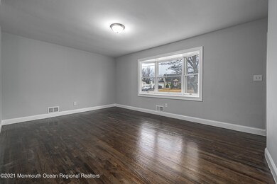 Gleaming hardwood floors