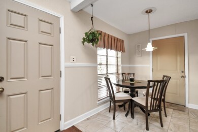 Entry to backyard on left, entry to garage/laundry