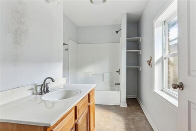Ample primary bathroom