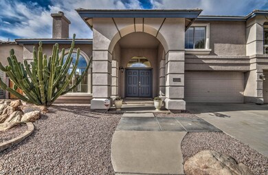 Striking and welcoming entrance