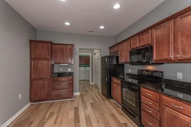 This great Kitchen is loaded with maple cabinets, 