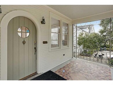 View. Front porch offers lovely treetop view