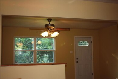 Kitchen into the living room
