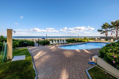 Shared pool access beachside