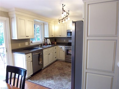 New cabinets  , countertop, flooring, lighting, ap