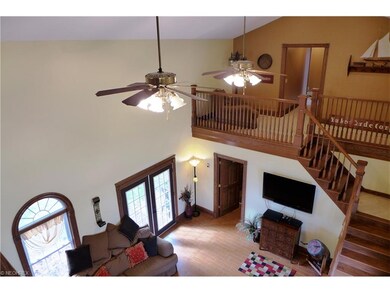 Loft and Living Areas on both sides of this center