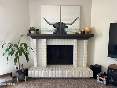 Wood Burning Fireplace