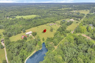 13 partially wooded acres in Alexanria