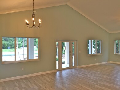 Looking Toward Front Door From Kitchen