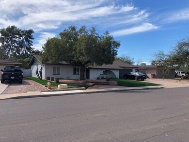 Front view of house