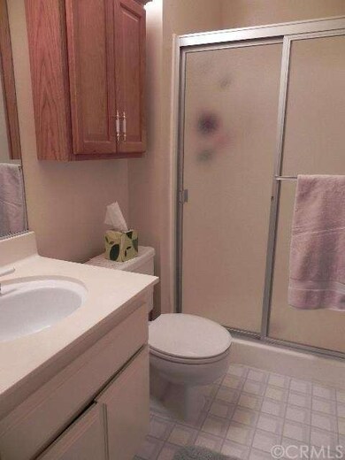 Separate master bathroom.
