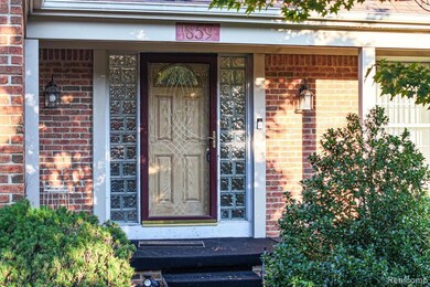 Covered Entry To This Beautifully Maintained Home !
