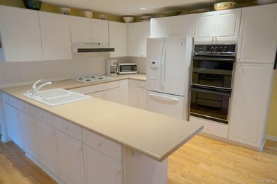 Tons of cabinets & prep space in this kitchen!