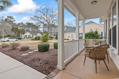 View of patio with a porch and a residential view
