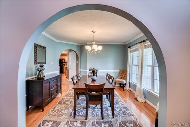 Formal Dining room with hardwood floors, spacious