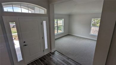 foyer and sitting room